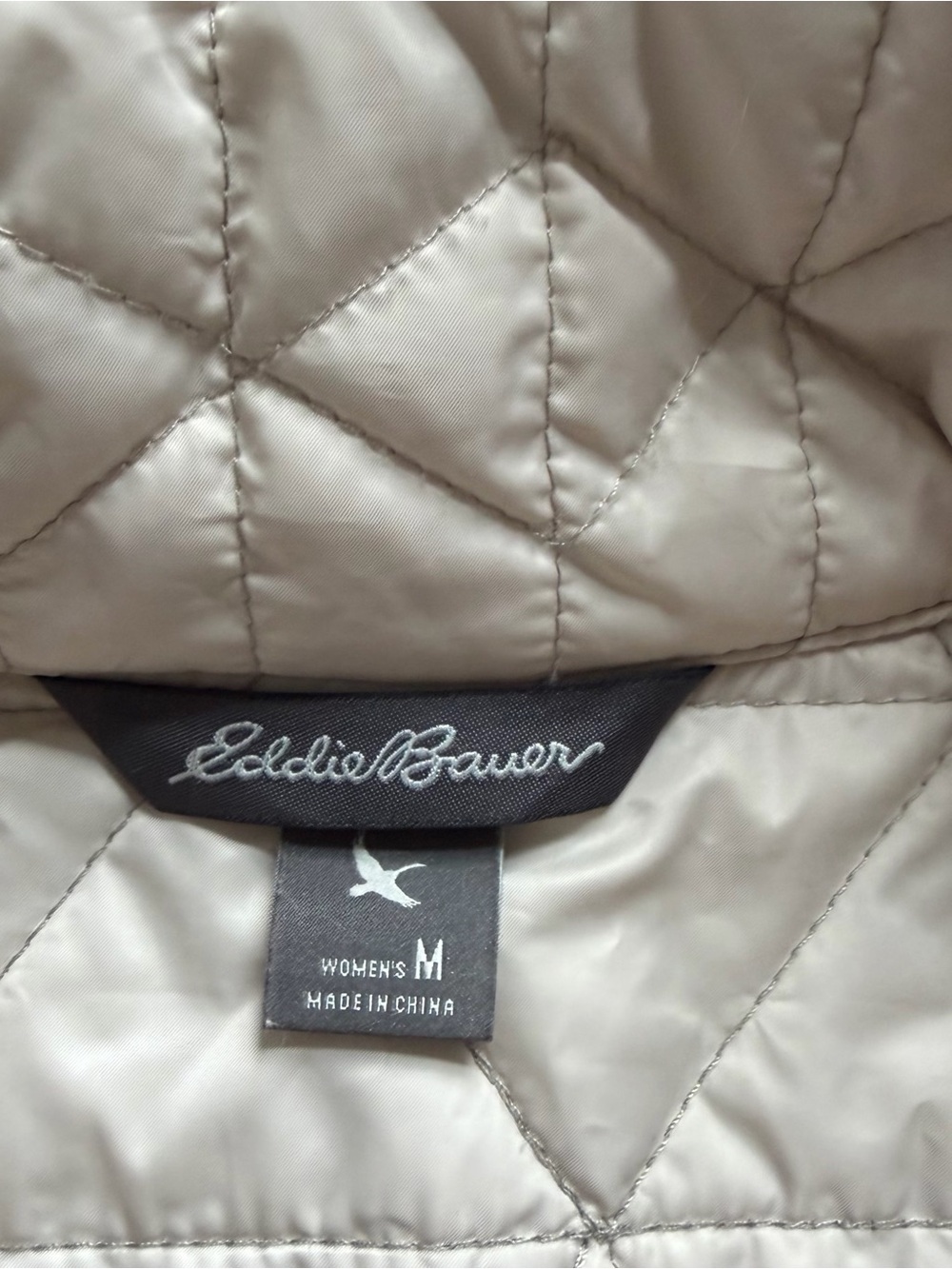 Eddie Bauer Women’s Eastside 3 in 1 Trenchcoat Medium Olive Green Quilted Coat - Picture 2 of 9